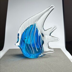 Glass Fish Sculpture